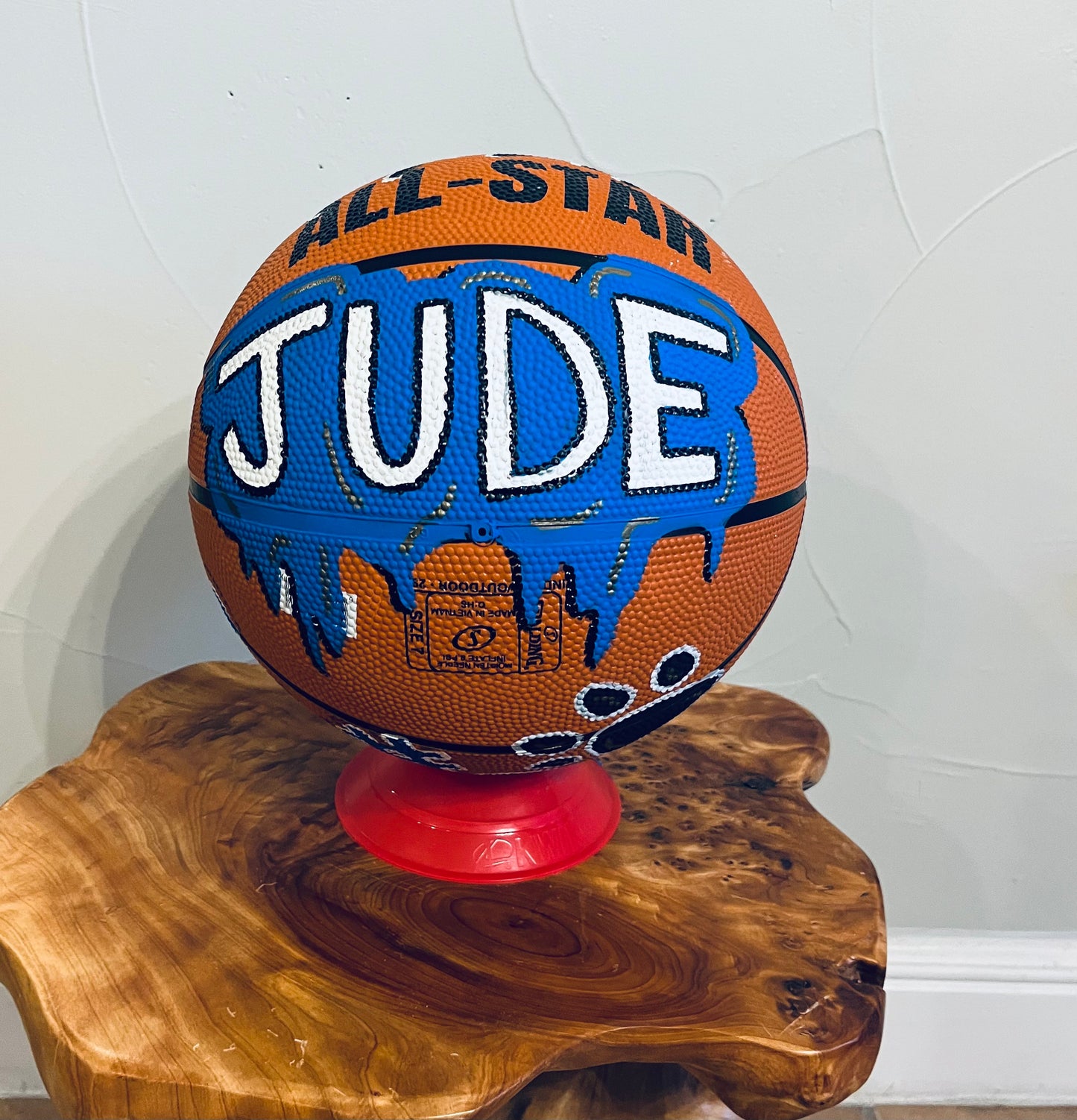 Custom Painted Basketball