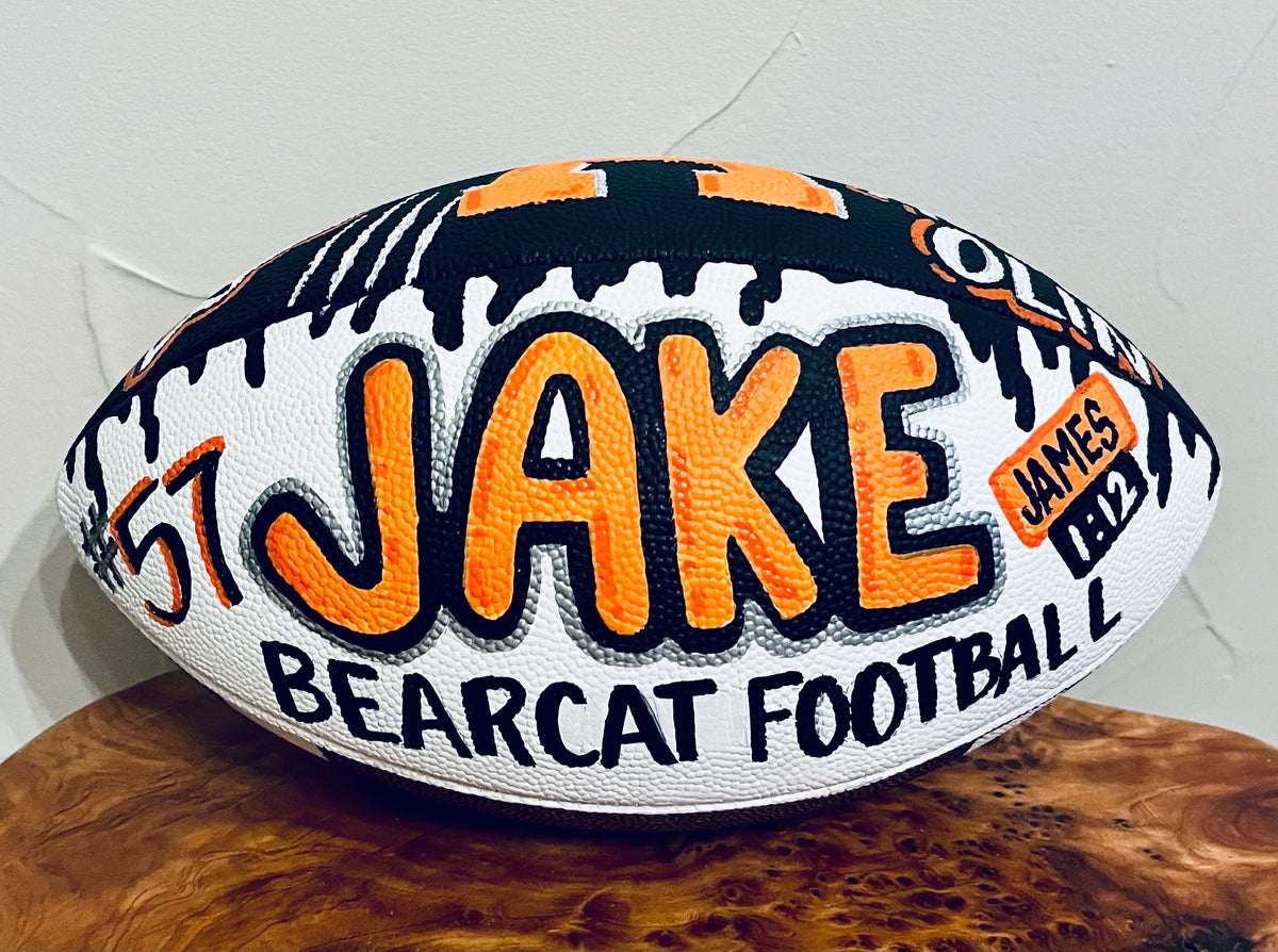 Custom Painted Football