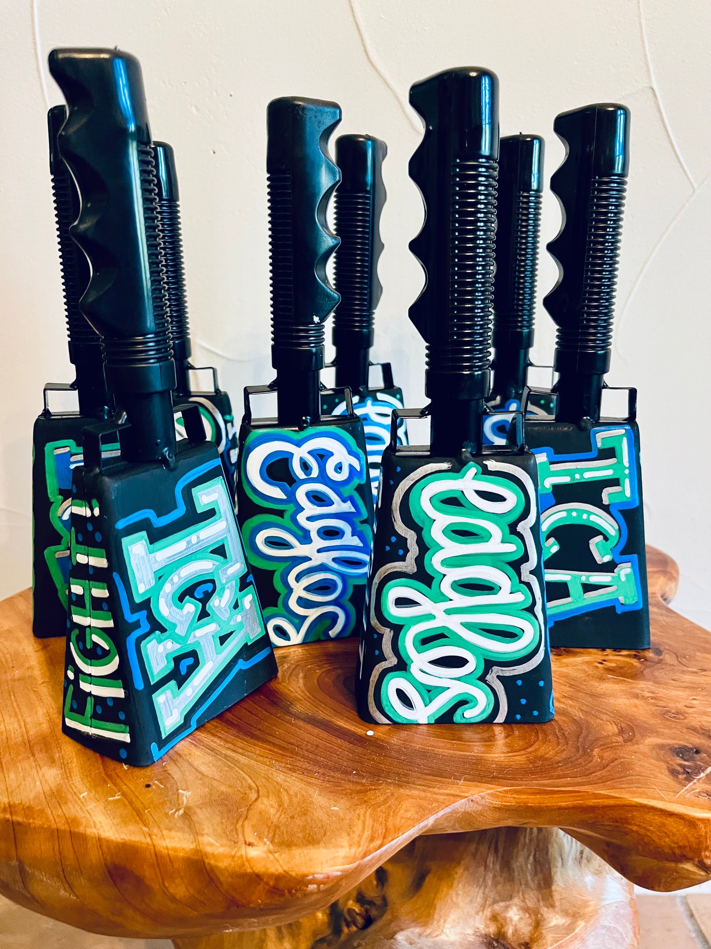 Custom Painted Cowbell