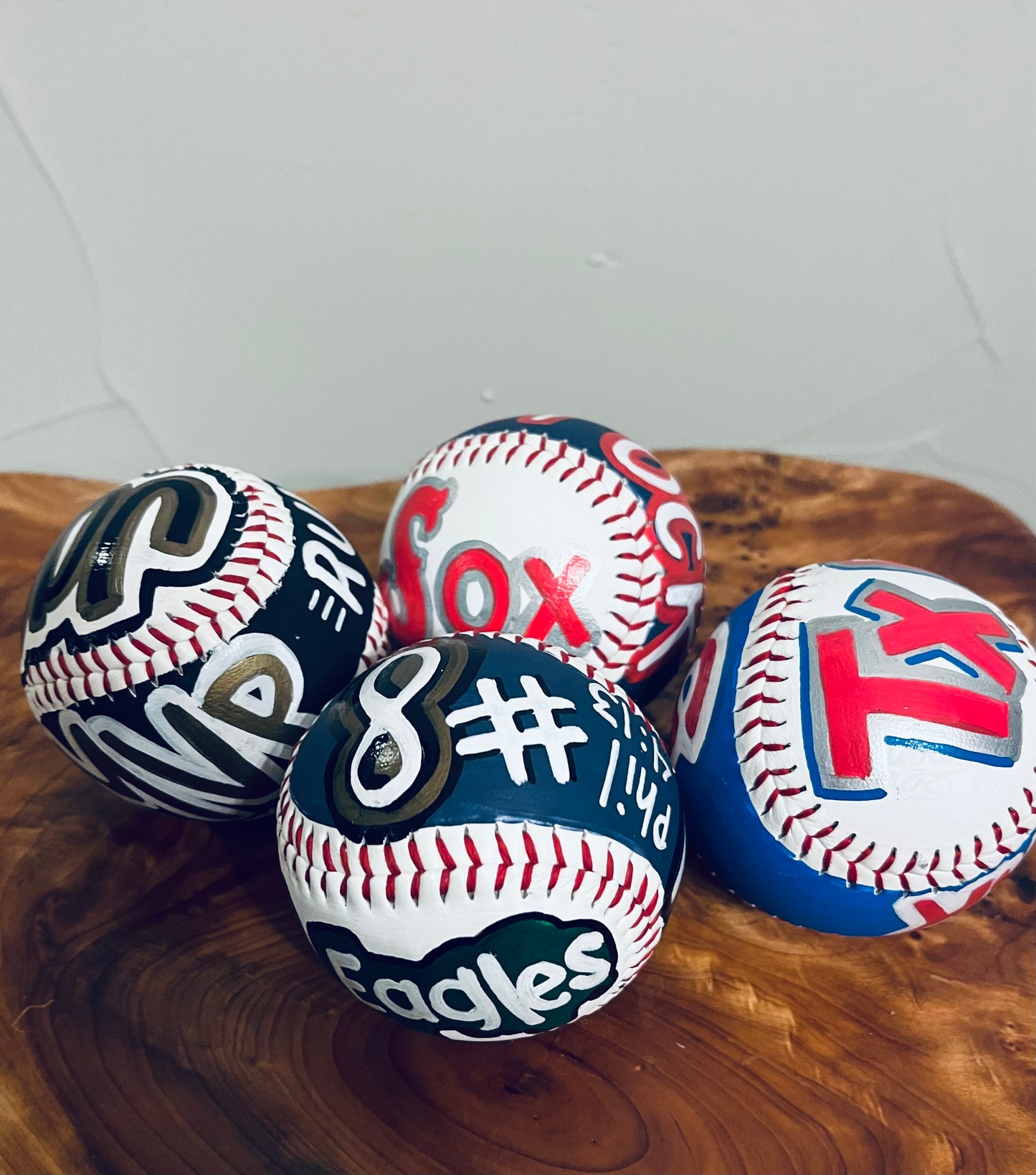 Custom Painted Baseball