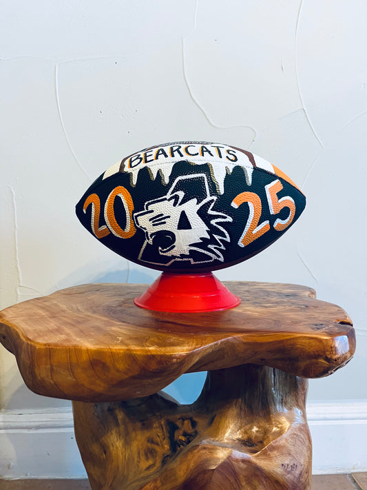 Custom Painted Football