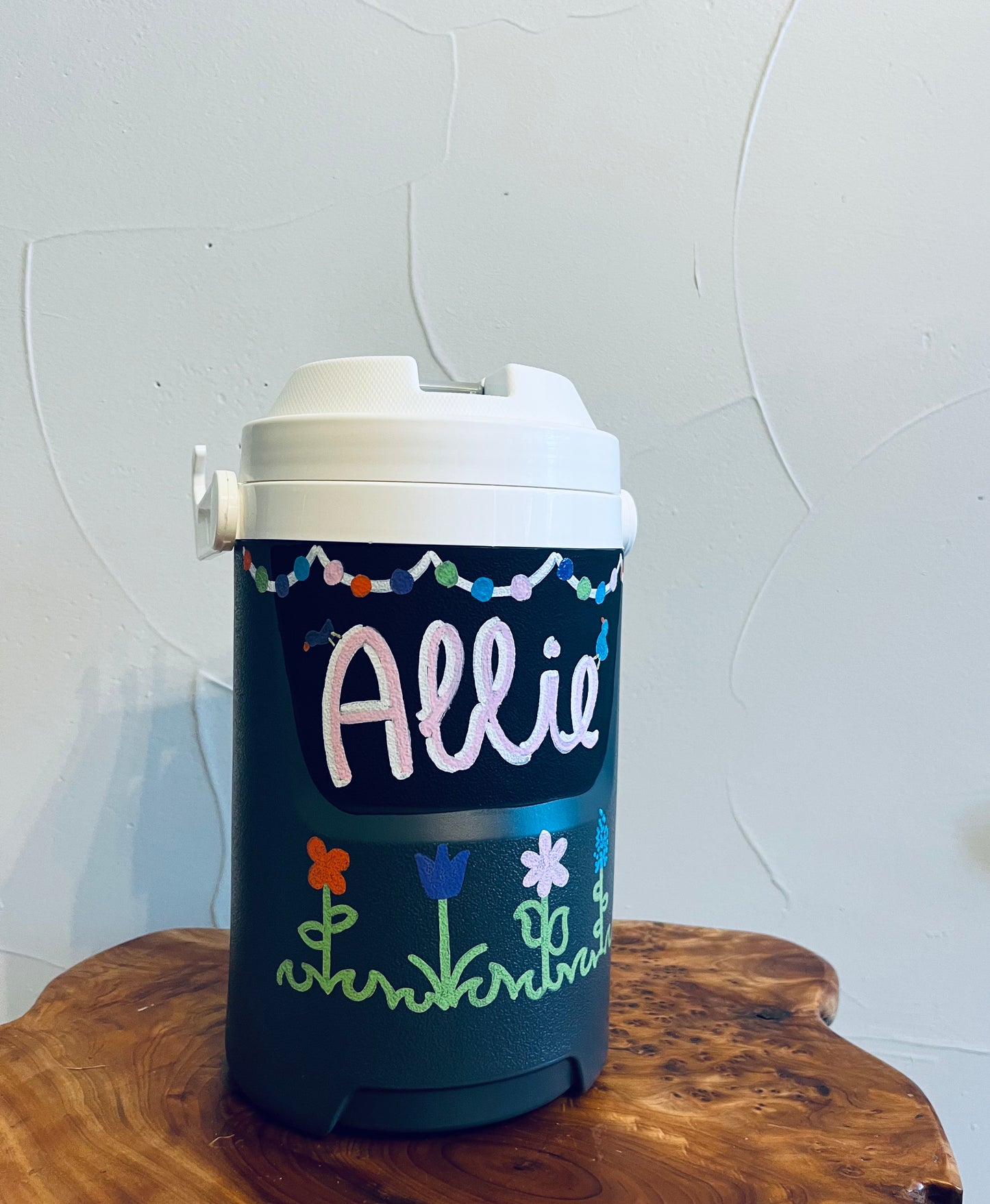 Custom Painted Water Jug